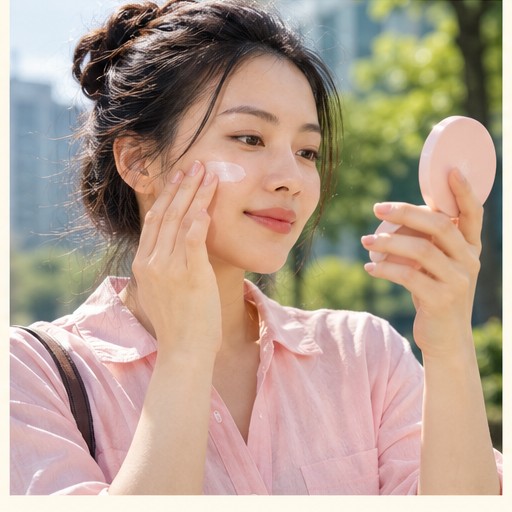 Thoa lại kem chống nắng trong ngày