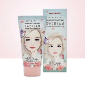 Dưỡng trắng da chống nắng Seoul Rose Rosa Perfect Whitening S+ Cream SPF 35+